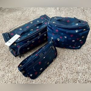 3 piece LUG Trolly XL case!  Brand new!  A beautiful travel bag for pet lovers!